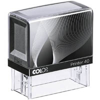 colop p40 custom made printer self-inking stamp 59 x 23mm