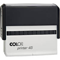 colop p45 custom made printer self-inking stamp 82 x 25mm