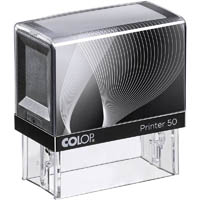 colop p50 custom made printer self-inking stamp 69 x 30mm