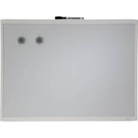 quartet basics whiteboard 430 x 580mm white frame