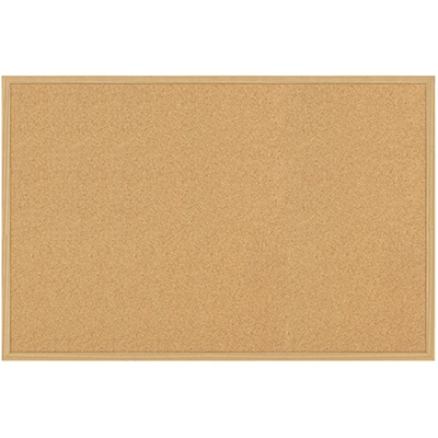 Image for QUARTET ECONOMY CORKBOARD 900 X 600MM PINE FRAME from Mitronics Corporation