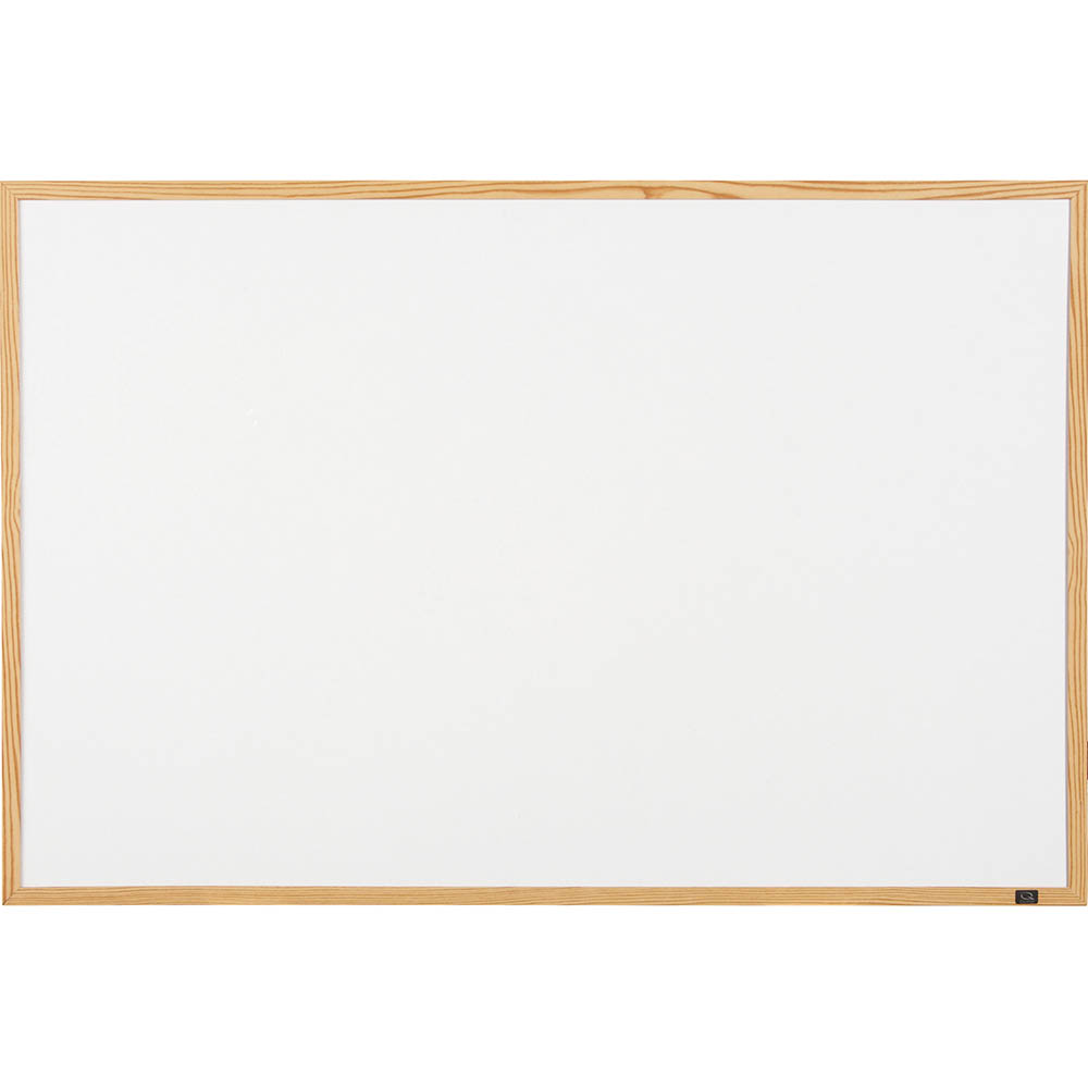 Image for QUARTET ECONOMY WHITEBOARD NON-MAGNETIC 600 X 450MM PINE FRAME from Mitronics Corporation