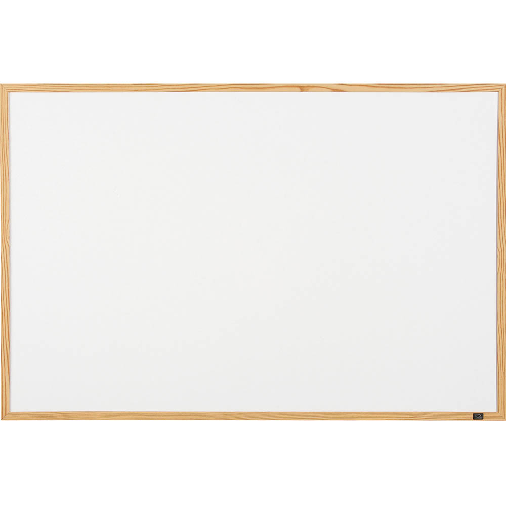Image for QUARTET ECONOMY WHITEBOARD NON-MAGNETIC 900 X 600MM PINE FRAME from BusinessWorld Computer & Stationery Warehouse
