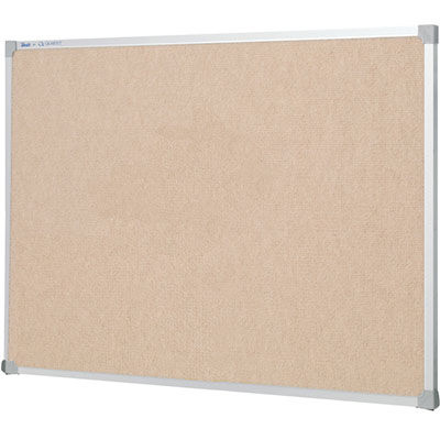 Image for QUARTET PENRITE FABRIC BULLETIN BOARD 1200 X 900MM BEIGE from Prime Office Supplies