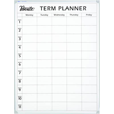 Image for QUARTET PENRITE PLANNER BOARD TERM 1200 X 900MM from Mitronics Corporation