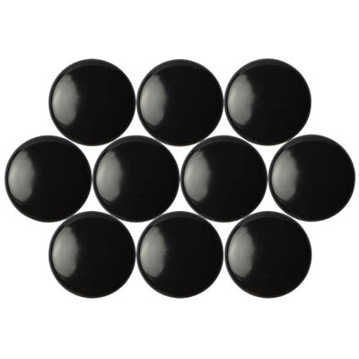 Image for QUARTET MAGNETIC BUTTONS 20MM BLACK PACK 10 from That Office Place PICTON