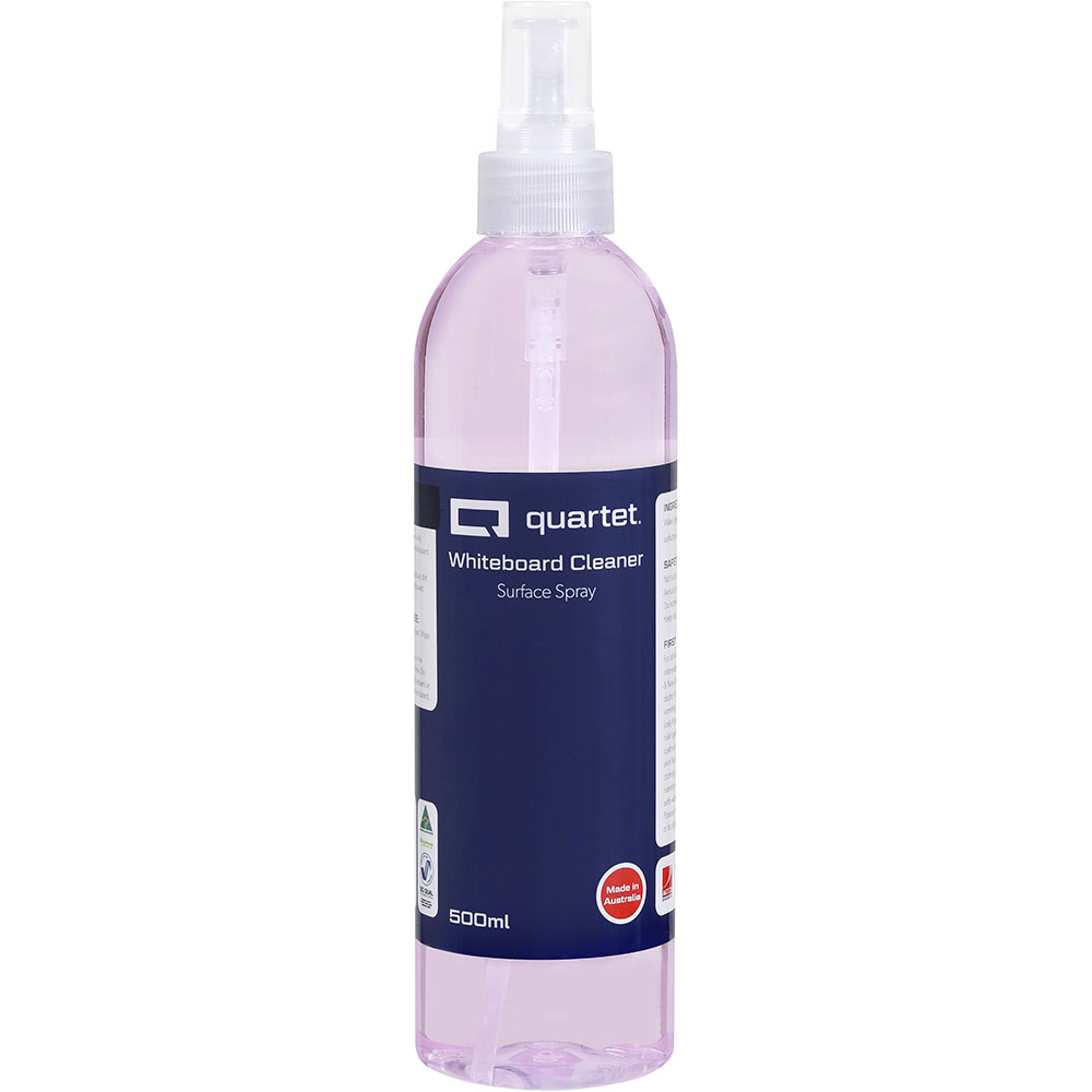 Image for QUARTET WHITEBOARD CLEANER 500ML PINK from BusinessWorld Computer & Stationery Warehouse