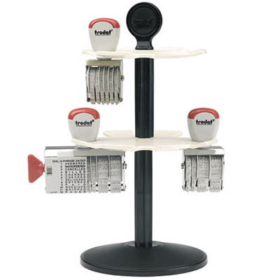 Image for TRODAT STAMP RACK DOUBLE TIER from Merv's Stationery