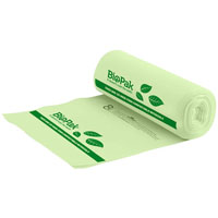 biopak bioplastic bin liner 80 litre pack 20