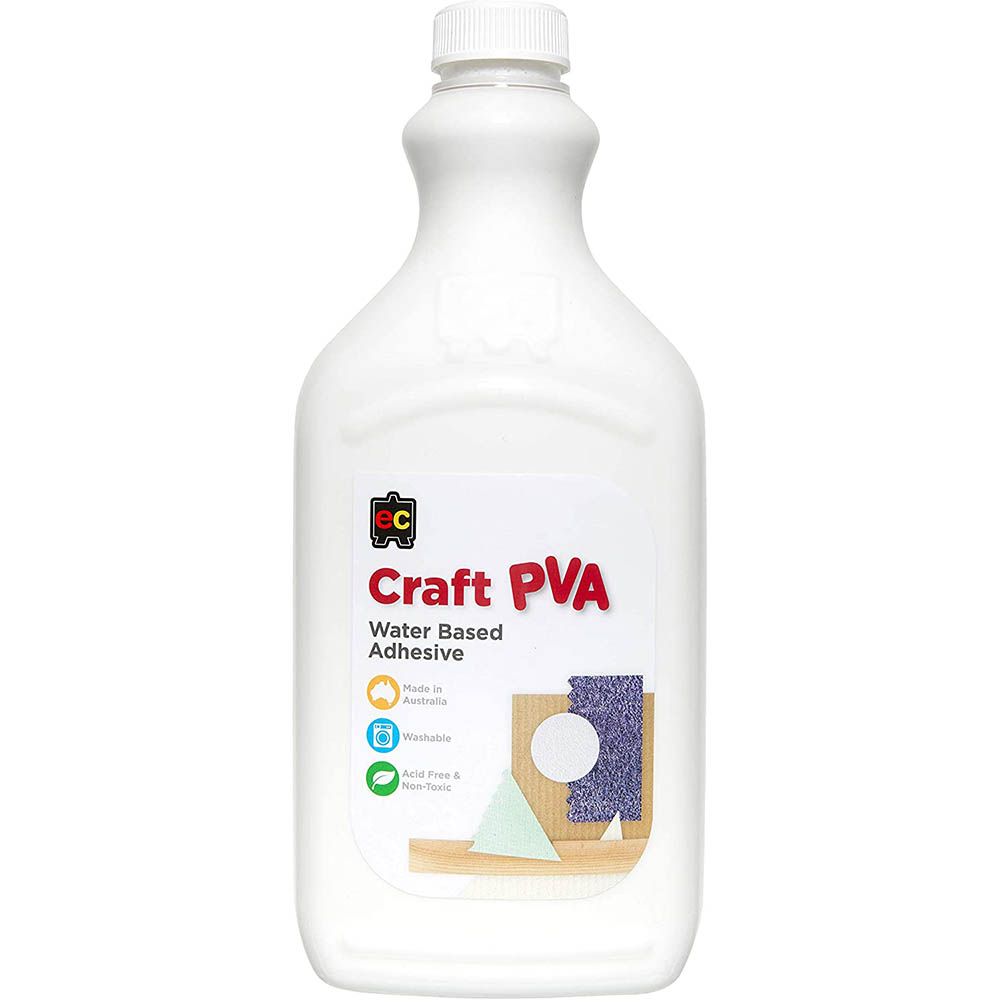 Image for EDUCATIONAL COLOURS CRAFT PVA GLUE 2 LITRE from Office Heaven