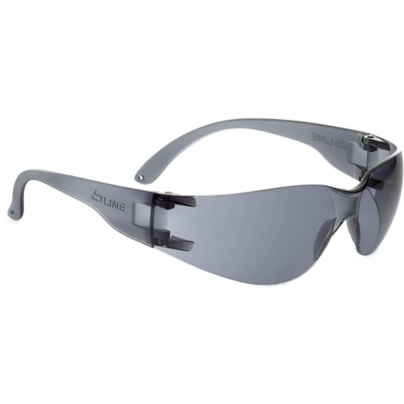 Image for BOLLE SAFETY B-LINE BL30 SAFETY GLASSES RIMLESS SMOKE from Office Heaven