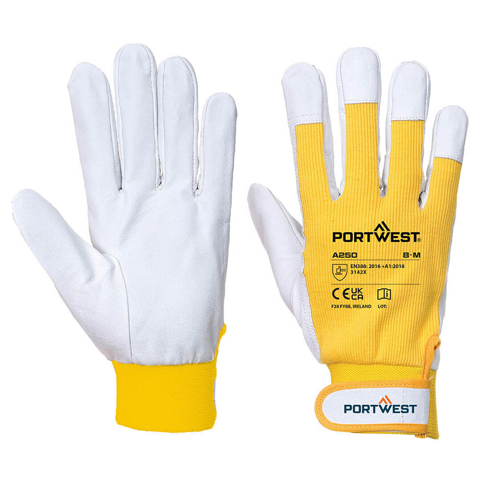 Image for PORTWEST TERGSUS GLOVE LARGE YELLOW from ONET B2C Store
