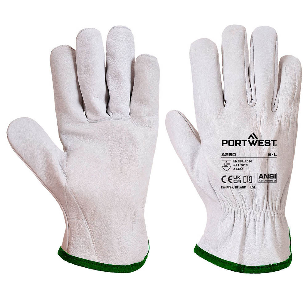 Image for PORTWEST OVES DRIVER GLOVE MEDIUM GREY from ONET B2C Store
