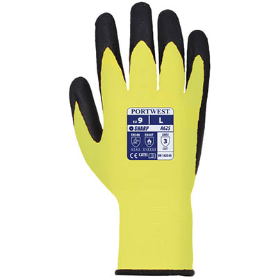 Image for PORTWEST A625 VIS-TEX 5 CUT RESISTANT GLOVE from Olympia Office Products