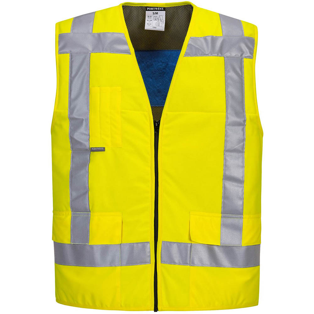 Image for PORTWEST HIGH VIS COOLING VEST from Clipboard Stationers & Art Supplies