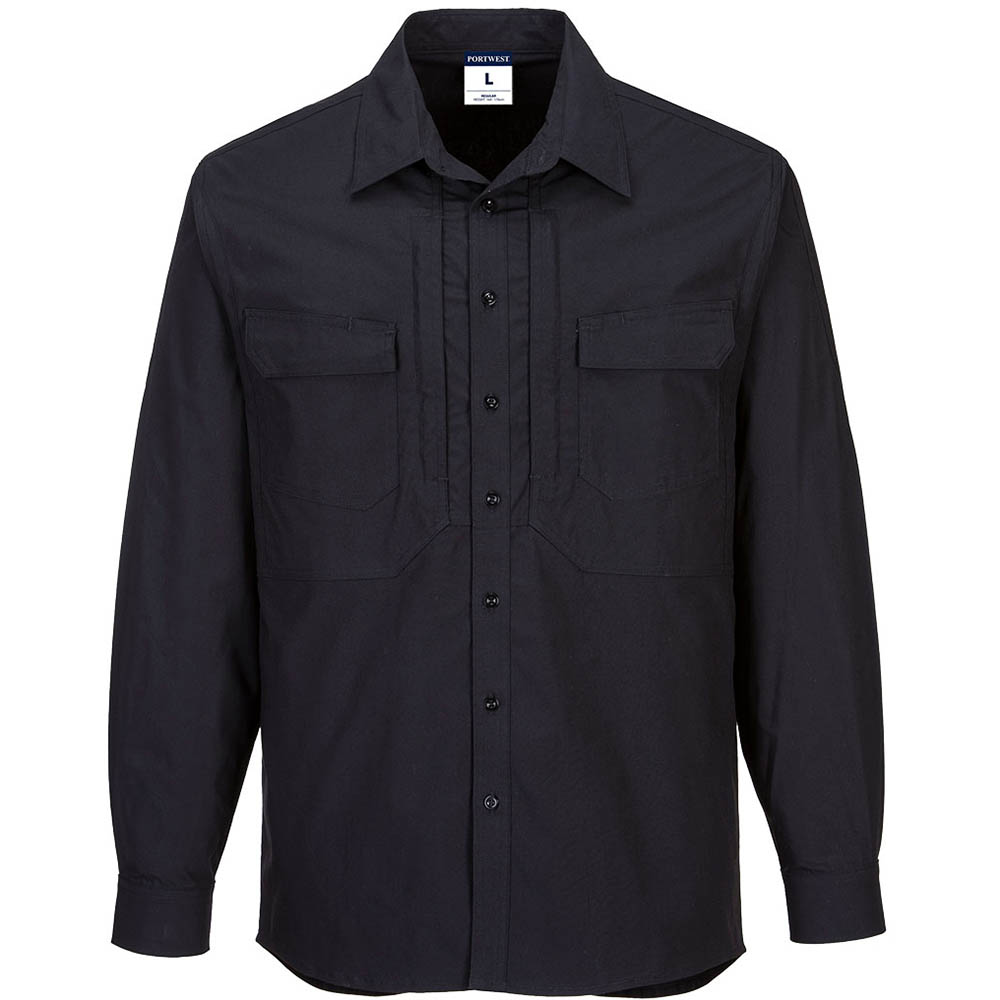 Image for PORTWEST UTILITY STRETCH SHIRT LONG SLEEVE from York Stationers