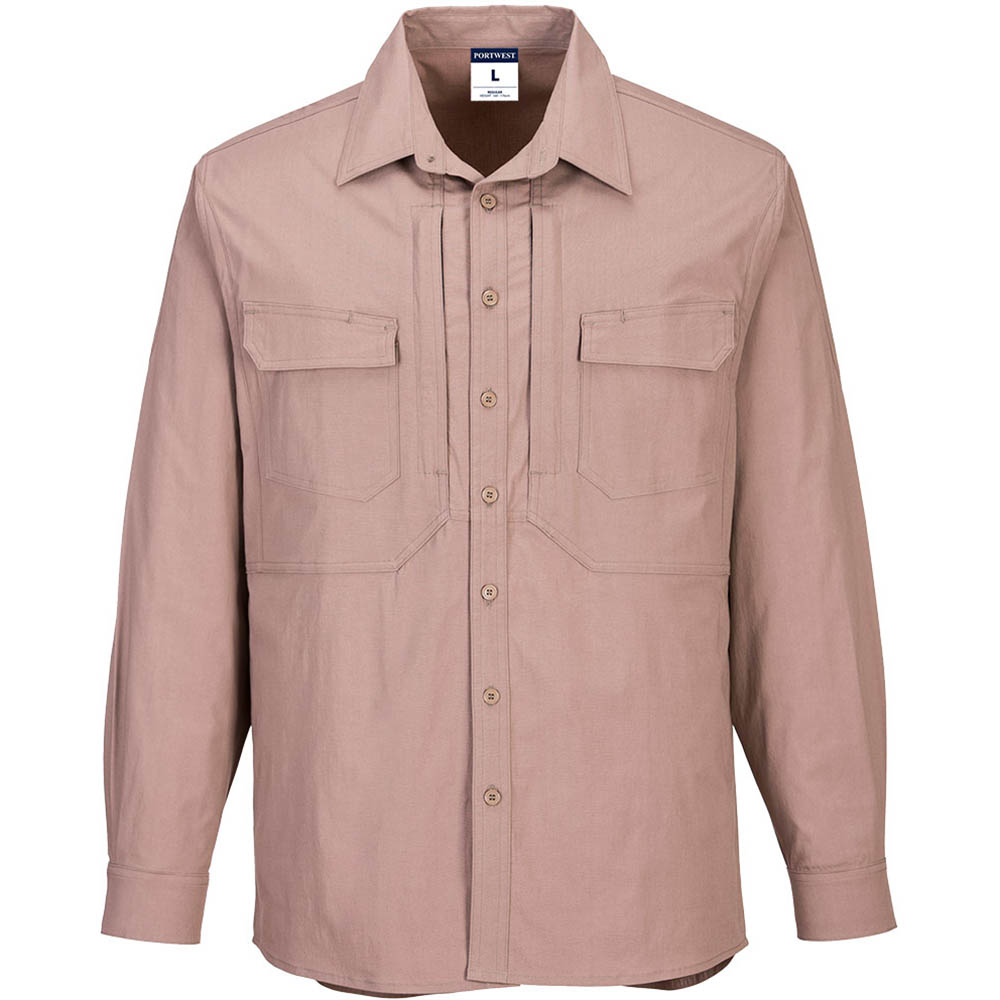 Image for PORTWEST UTILITY STRETCH SHIRT LONG SLEEVE from Clipboard Stationers & Art Supplies