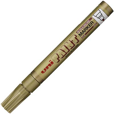 Image for UNI-BALL PX-20 PAINT MARKER BULLET 2.8MM GOLD from BusinessWorld Computer & Stationery Warehouse