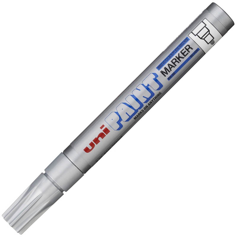 Image for UNI-BALL PX-20 PAINT MARKER BULLET 2.8MM SILVER from That Office Place PICTON