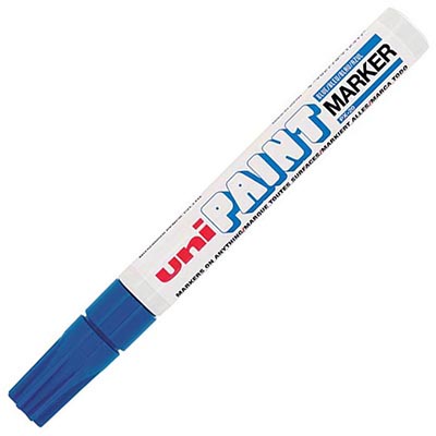 Image for UNI-BALL PX-20 PAINT MARKER BULLET 2.8MM BLUE from Clipboard Stationers & Art Supplies