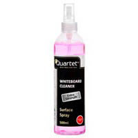 quartet whiteboard cleaner extra strength 500ml pink
