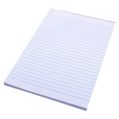 Image for QUILL RULED BANK PAD 60GSM 90 LEAF A5 WHITE from ALLBIZ Office Supplies