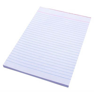 Image for QUILL RULED BANK PAD 60GSM 90 LEAF A5 WHITE from Australian Stationery Supplies