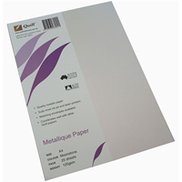 quill metallique paper 120gsm a4 moonstone pack 25