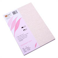 quill parchment card 176gsm a4 natural pack 50