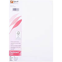 quill parchment paper 90gsm a4 white ivory pack 100