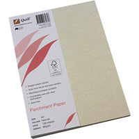 quill parchment paper 90gsm a4 natural pack 100