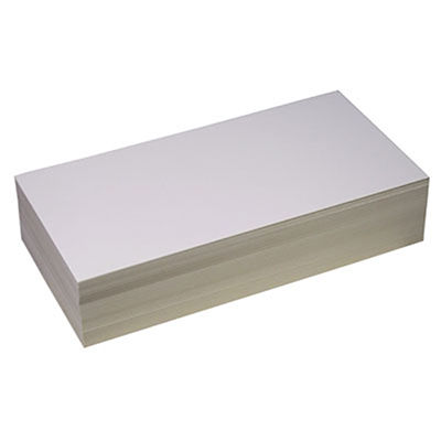 Image for BRENEX FLASH CARD BLANK 103 X 203MM WHITE PACK 100 from York Stationers