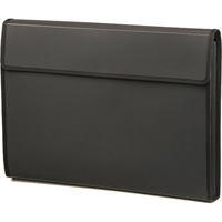 bantex expanding file 5 removable pockets a3 black