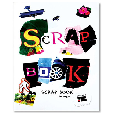 Image for BRENEX SCRAPBOOK 100GSM 64 PAGE 340 X 240MM from York Stationers