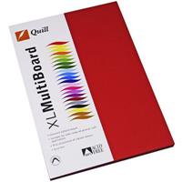 quill coloured a4 copy paper 80gsm red pack 100 sheets
