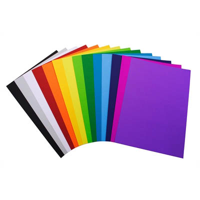 Image for QUILL COVER PAPER 125GSM A4 RED PACK 250 from York Stationers