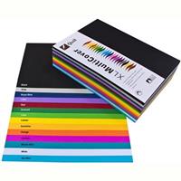 quill cover paper 125gsm a3 assorted pack 500