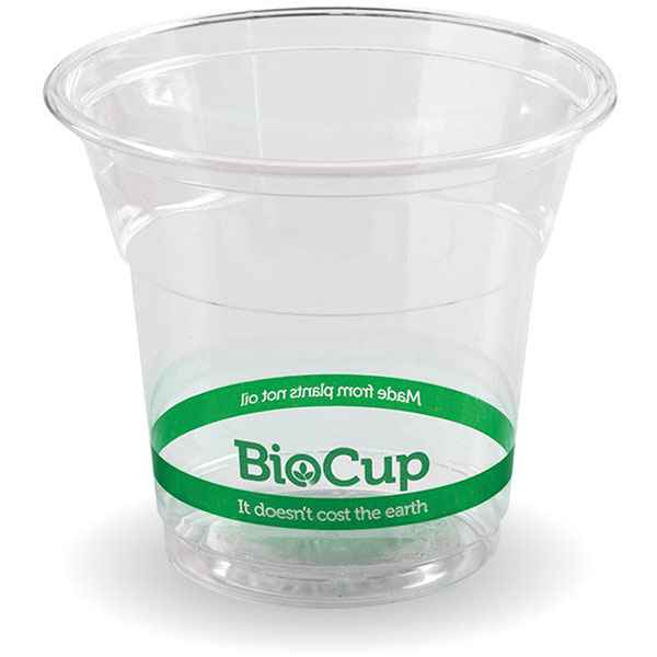 Image for BIOPAK BIOCUP PLA CUP 150ML CLEAR PACK 100 from BusinessWorld Computer & Stationery Warehouse