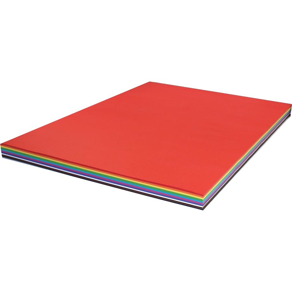 Image for RAINBOW COVER PAPER 125GSM 510 X 760MM 2 ASSORTED PACK 250 from York Stationers