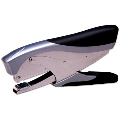 Image for REXEL PREMIUM OFFICE PLIER STAPLER 20 SHEETS SILVER/BLACK from York Stationers