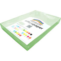 rainbow coloured a3 copy paper 80gsm 500 sheets mint