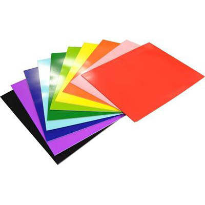 Image for RAINBOW SURFACE BOARD 290GSM 510 X 640MM ASSORTED PACK 100 from Office Heaven
