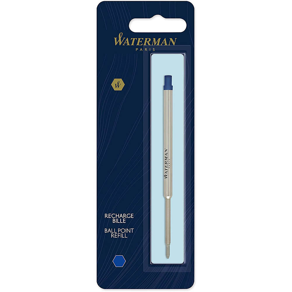 Image for WATERMAN MAXIMA BALL PEN REFILL MEDIUM 1.0MM BLUE from Office Express