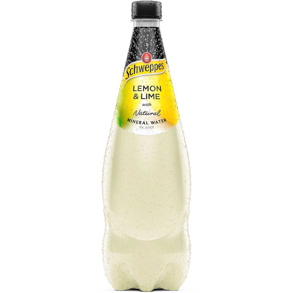 Image for SCHWEPPES LEMON LIME MINERAL WATER 1.1 LITRE from That Office Place PICTON