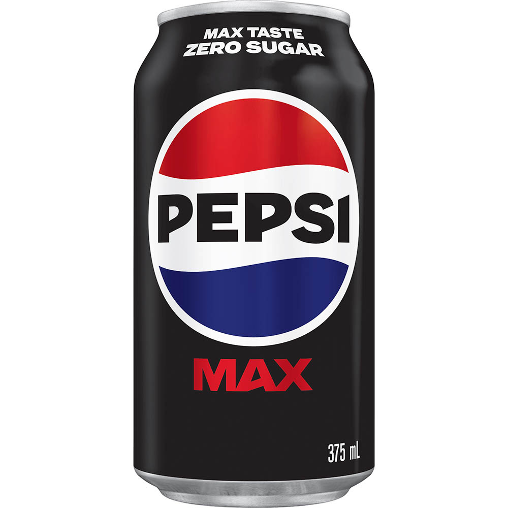 Image for PEPSI MAX CAN 375ML PACK 30 from Mitronics Corporation