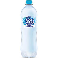 cool ridge lightly sparkling water pet natural 500ml carton 24