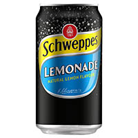 schweppes lemonade can 375ml pack 10