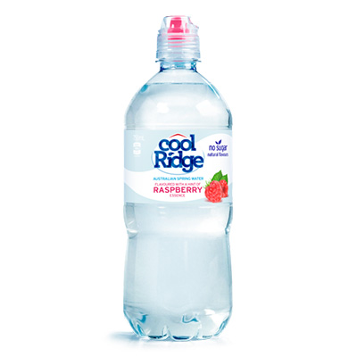 Image for COOL RIDGE SPRING WATER RASPBERRY 750ML CARTON 12 from Office Express