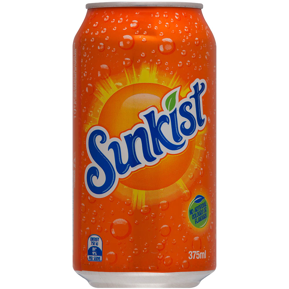 SUNKIST ORANGE CAN 375ML PACK 30 |  | 7112868