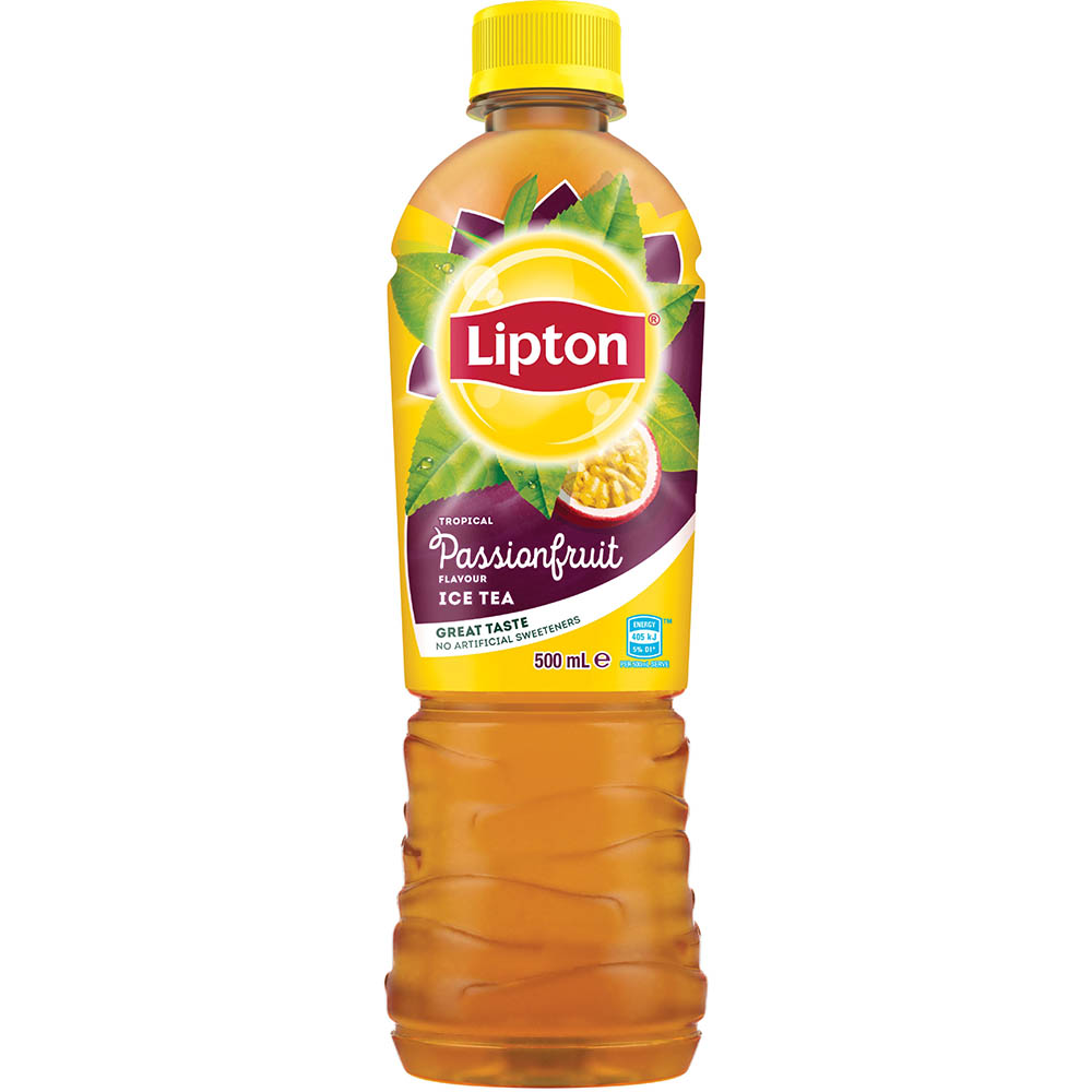 Image for LIPTON ICE TEA TROPICAL PASSIONFRUIT 500ML from BusinessWorld Computer & Stationery Warehouse